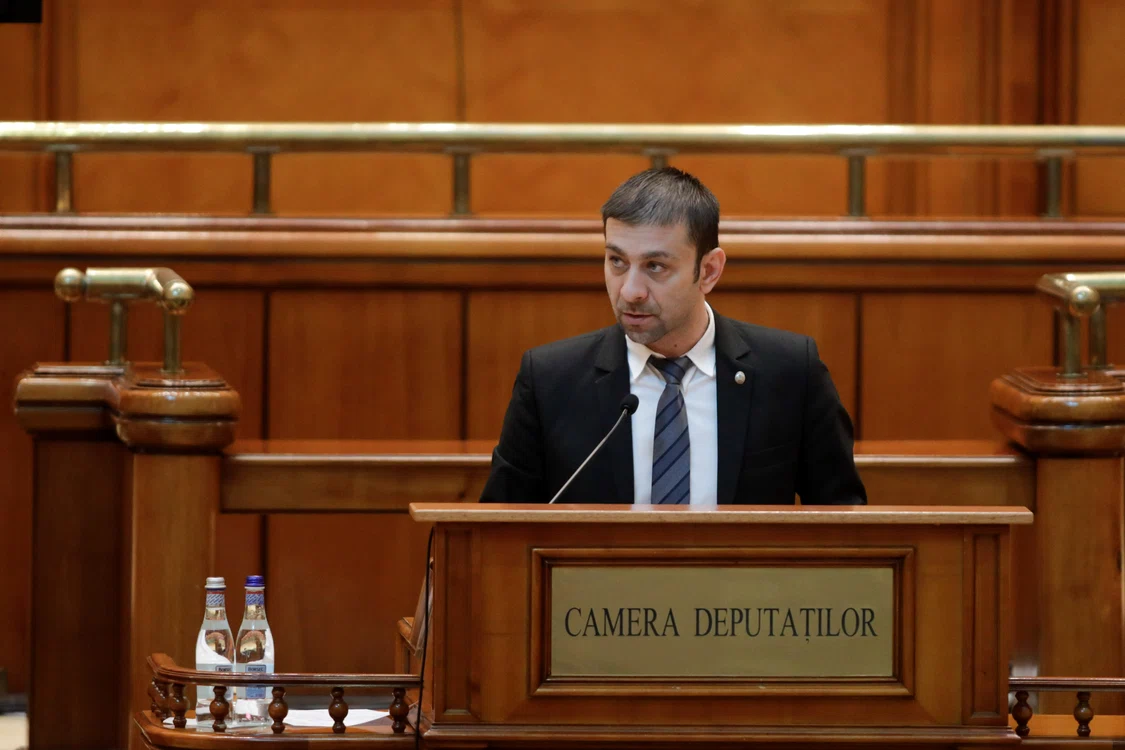 Gabriel Zetea, în Parlament. FOTO Inquam Photos George Călin