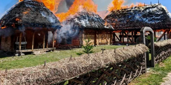 Casa Lupuţ” din Sălaj, distrusă de un incendiu Foto Ministerul Culturii jpeg