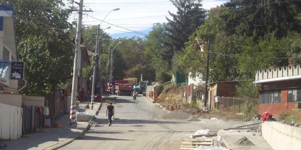 GALERIE FOTO Reabilitarea străzii Papiu e aproape de finalizare