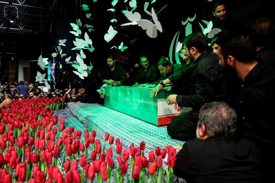Funeraliile fostului lider suprem al Iranului Ali Khamenei FOTO: X 