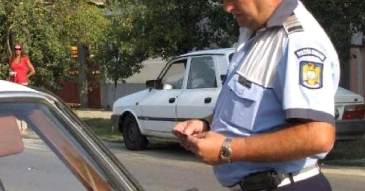 Tânărul a fost surprins pe strada Primăverii