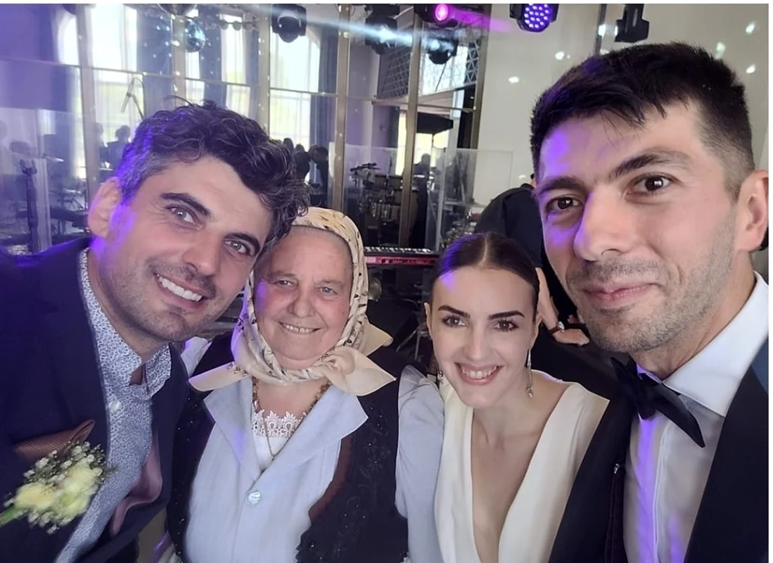 Mircea Bravo la nunta sa