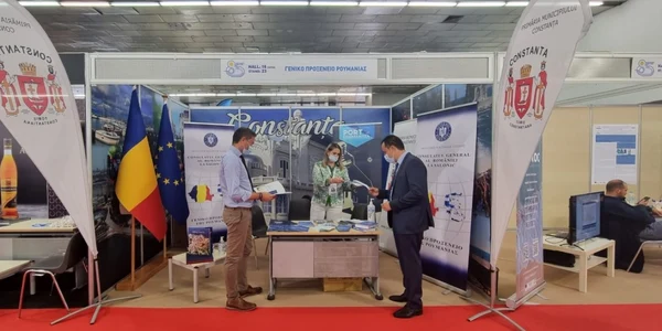 standul orasului constanta la expozitia de la salonic grecia foto primaria constanta