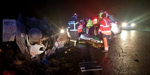 accident baia tulcea foto ipj