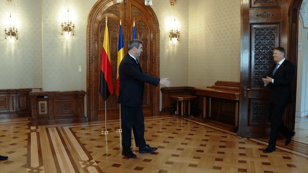  Premierul landului Bavaria, primit la Cotroceni. Söder a dat asigurări privind susținerea aderării României la Schengen