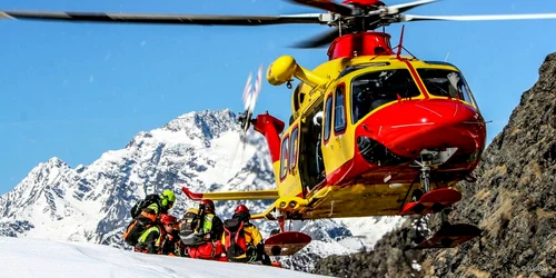 mountain rescue Alps in italy jpg