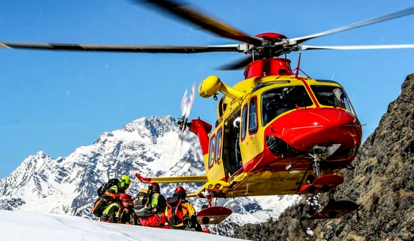 mountain rescue Alps in italy jpg