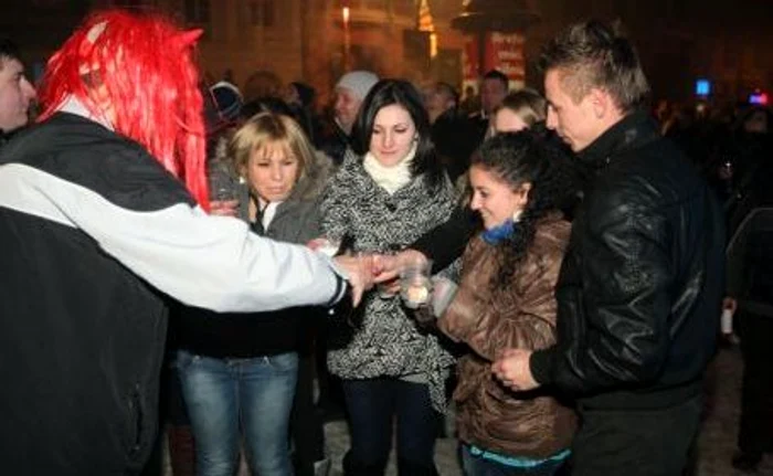 Petrecere în Piața Sfatului