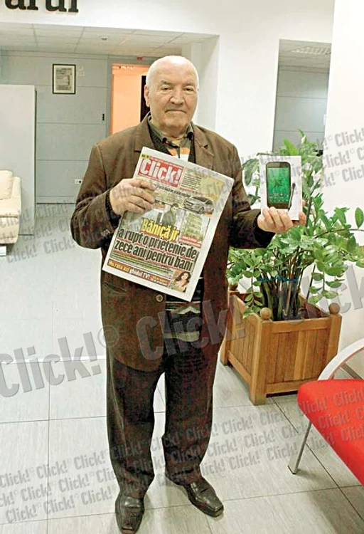 Cu banii câştigaţi, Iulian Gota va cumpăra cadouri pentru nepoţică (Fotografii: Click!)