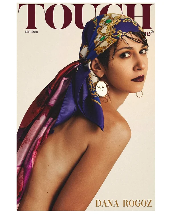 Dana Rogoz, pe coperta revistei "Touch"