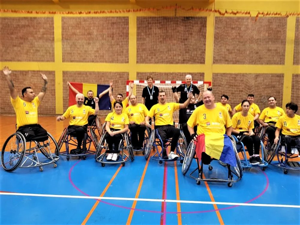 Echipa de handbal în scaun rulant a României