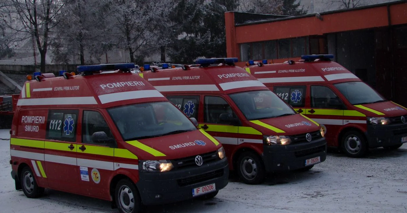Echipajele SMURD au intervenit în 2.635 de cazuri medicale                                                FOTO: Arhivă