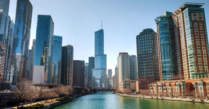Trump International Hotel and Tower din Chicago Foto123RF