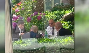 Întâlnire la Bruxelles înainte de Consiliul European: Nicușor Dan, Rareș Bogdan și Victor Negrescu, la aceeași masă FOTO captură video Digi24