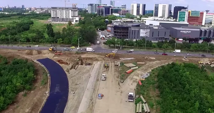  Primul tronson din Autostrada București-Brașov, abia ajunge în Capitală, pe Șos. Petricani, după 5 ani de lucrări