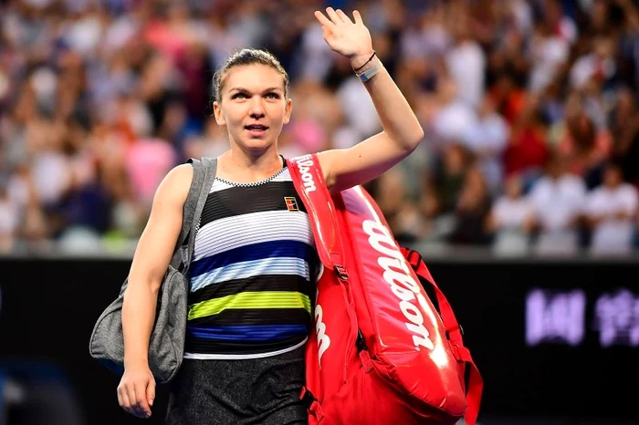 Simona Halep s-a recuperat după accidentarea la piciorul stâng