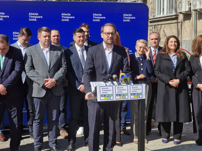 S-a lansat Alianța Timișoara Unită. Cele cinci partide care s-au coagulat în jurul primarului Dominic Fritz