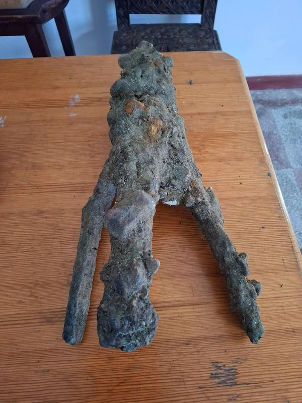 Obiect folosit la podul lui Constantin cel Mare, descoperit în Dunăre