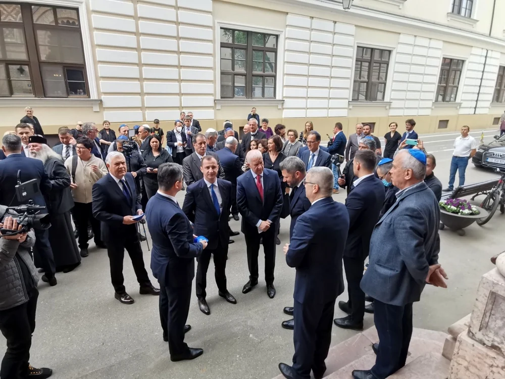 Reinaugurarea Sinagogii Cetate din Timişoara FOTO Ş.Both