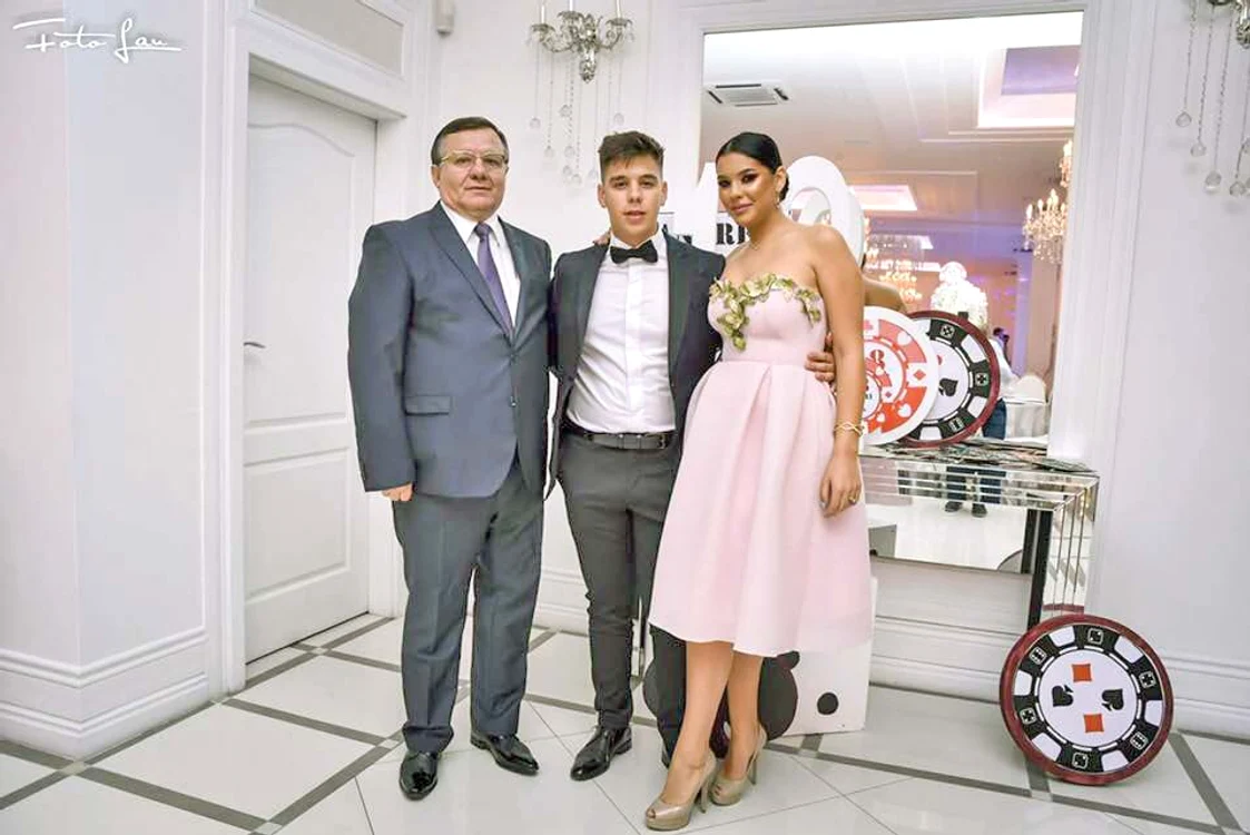 Georgică e tare mândru de copiii lui