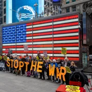 Protest New York - opriti razboiul in iran FOTO Profimedia