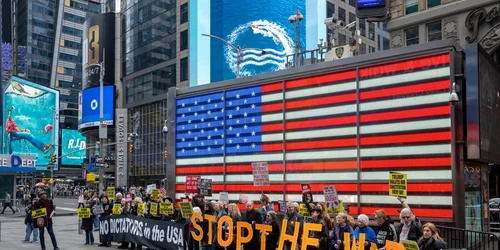 Protest New York - opriti razboiul in iran FOTO Profimedia 