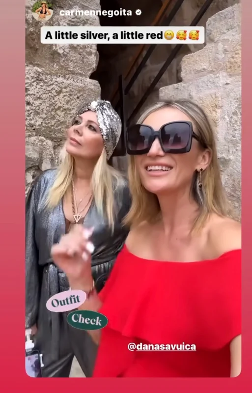 Dana Săvuică și Carmen Negoiță, un adevărat shooting de fashion în Iordania