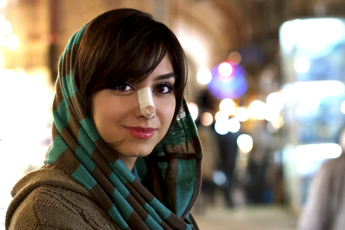 Nas "fin" în societatea iraniană. FOTO: Getty Images