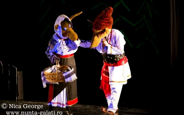 Scenă din spectacolul ”Capra cu trei iezi” Foto: Teatrul Gulliver