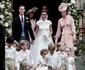 Kate, Prințul George și Prințesa Charlotte la nunta Pippei Middleton