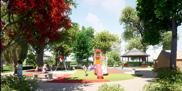asa va arata Parcul Trandafirilor FOTO faceb PM Fetesti jpg