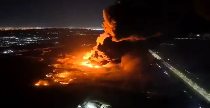 Sunt cel puțin 22 de persoane rănite. FOTO: captură video X