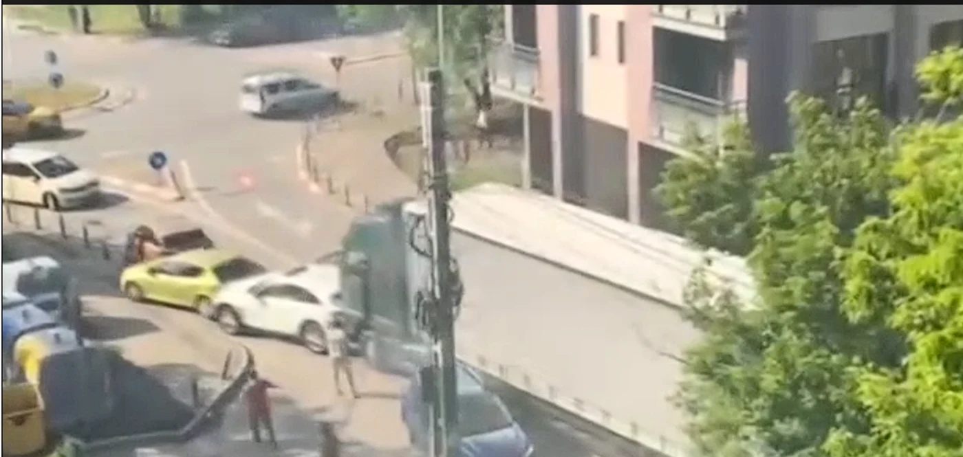 Mastodontul a scăpat de sub control. FOTO captură video