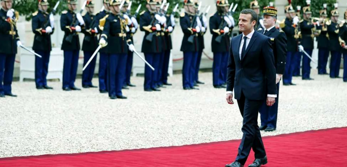 Preşedintele Franţei, Emmanuel Macron
