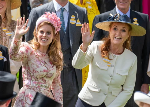 Sarah Ferguson și Prințesa Beatrice la Royal Ascot