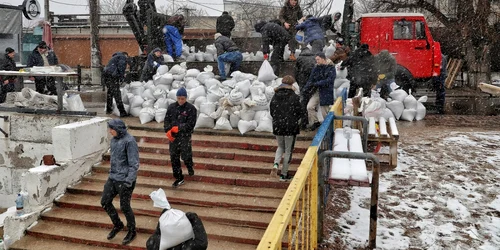Localnicii din Odesa se pregătesc de luptă FOTO Nina Lyashonok/Ukrinform/Future Publishing/Getty Images via CNN