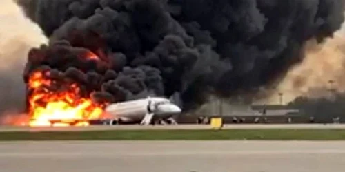 avion aeroflot flacari moscova 5 mai 2019 foto epa efe