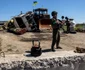 Soldati din garda nationala ucraineana stau de veghe in apropierea liniei frontului pe 07 mai 2022 in Zelenodolsk Ucraina FOTO Getty Images