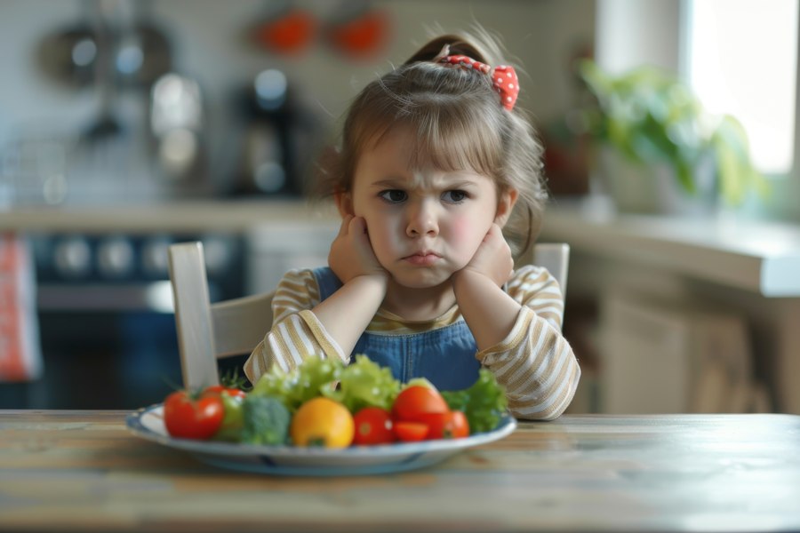 Cum îi convingem pe copii să mănânce mai multe legume. Specialist: „Până ajung la mazăre, nu o mai vor”
