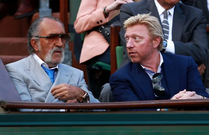 Boris Becker (dreapta)