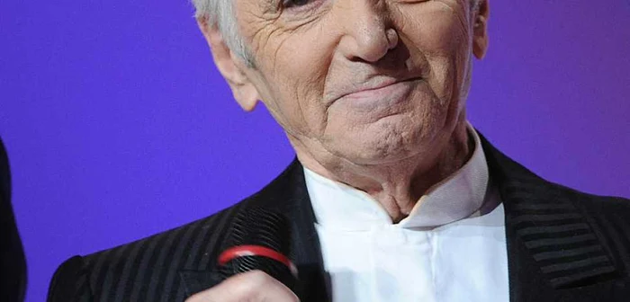 Charles Aznavour a fost numit „omul cu o mie de cântece“ FOTO Getty Images