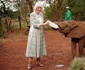 Regina Camilla la orfelinatul de elefanți din Kenya, Getty