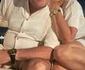 Marina Almasan si Sorin Mărcuș, iubitul ei. El va fi prezent la filmări 