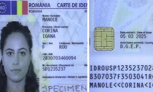 carte identitate cip specimen, captura video jpg