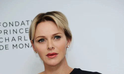 La princesse Charlène de Monaco assiste au gala de la 2ème édition du "Riviera water bike challenge" au yacht club de Monaco jpeg