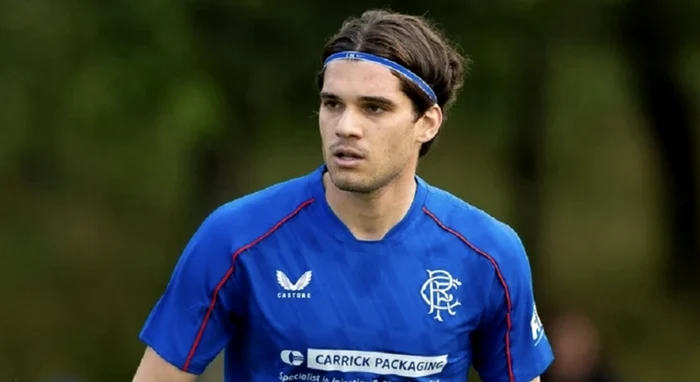 Ianis Hagi a jucat slab, în nota echipei. Foto X Rangers FC
