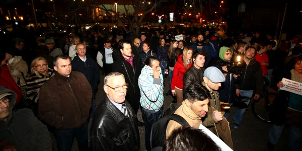 Protest anti-Şova. Foto David Muntean