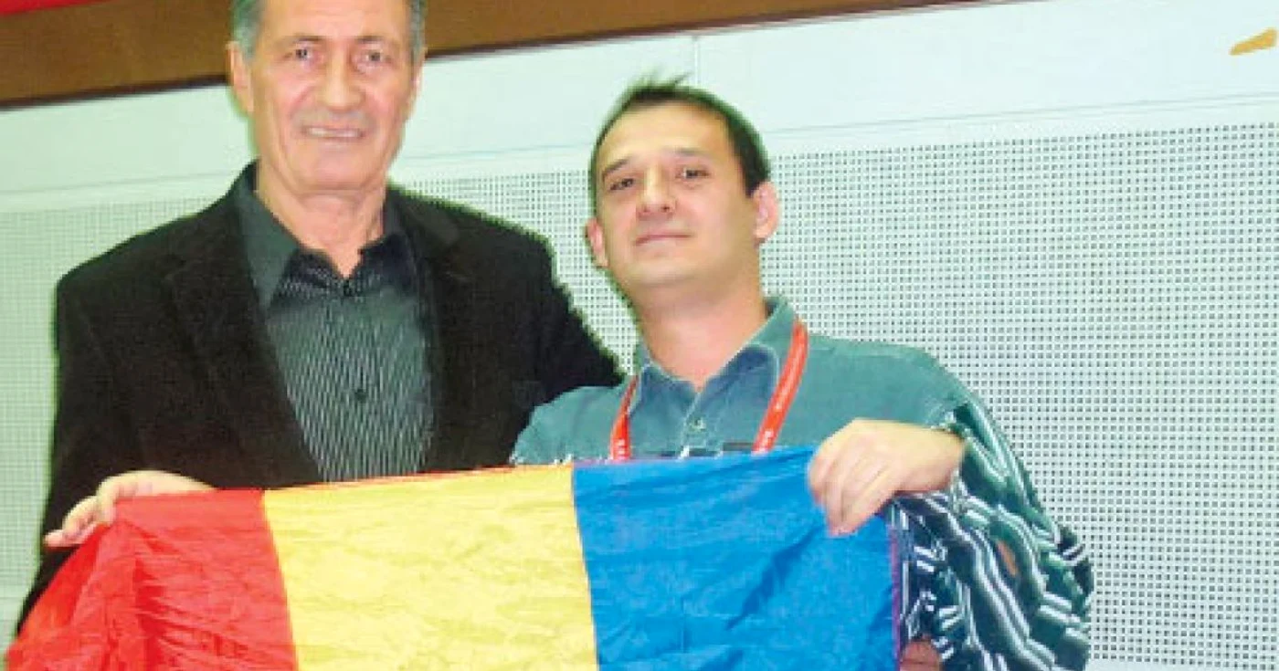 Preşedintele Federaţiei Internaţionale de Handbal împreună cu trimisul special al „Adevărul Sporturi“ 