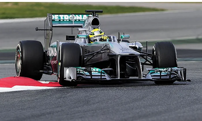 Nico Rosberg, unul dintre piloţii de la Mercedes FOTO Josep Lago/AFP/Getty Images