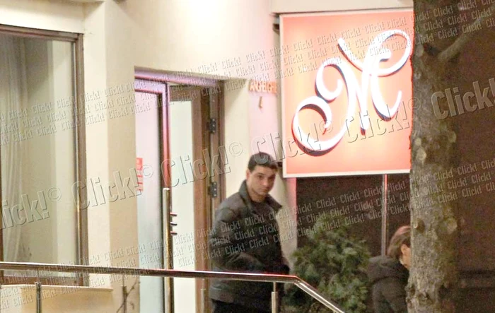 Ionel Ganea  a ieşit din clădire  la scurt timp după  Cristi Borcea